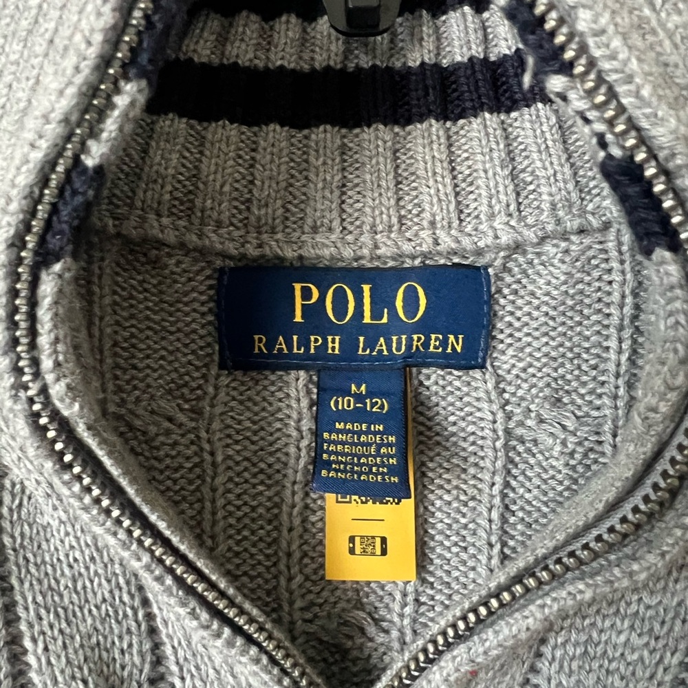 Polo Ralph Lauren
Big Boys Cable-Knit Cotton Quarter-Zip Sweater - Picture 5 of 8
